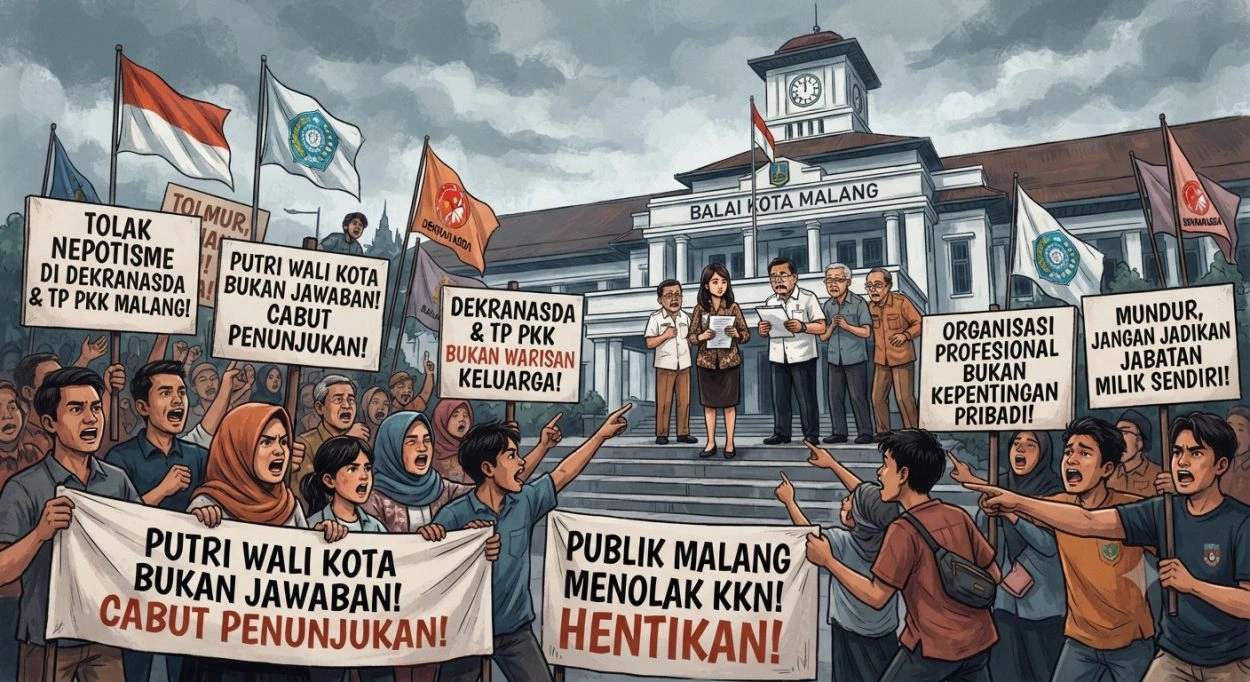Isu Penunjukan Putri Wali Kota Malang Isi Kekosongan Kursi Dekranasda Dan Tp Pkk Disorot Publik