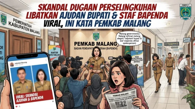 Skandal Dugaan Perselingkuhan Libatkan Ajudan Bupati Dan Staf Bapenda Viral, Ini Kata Pemkab Malang