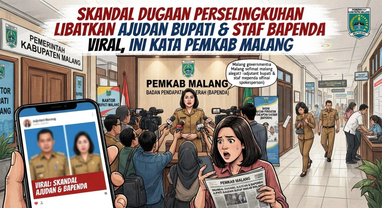 Skandal Dugaan Perselingkuhan Libatkan Ajudan Bupati Dan Staf Bapenda Viral, Ini Kata Pemkab Malang