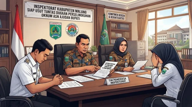 Inspektorat Kabupaten Malang Siap Usut Tuntas Dugaan Perselingkuhan Oknum Asn Ajudan Bupati