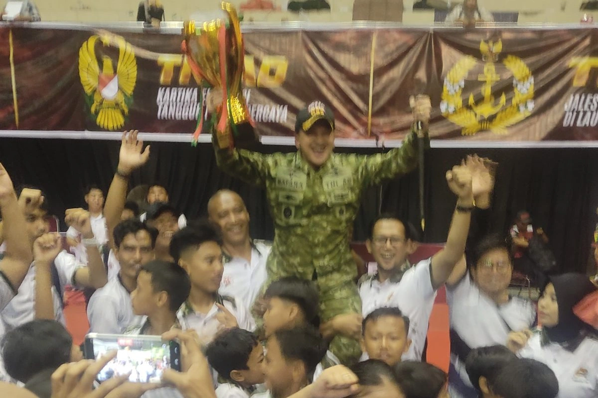 Buah Kerja Keras Selama Dua Tahun, Karateka Kodam V/Brawijaya Sabet Juara Umum Piala Panglima