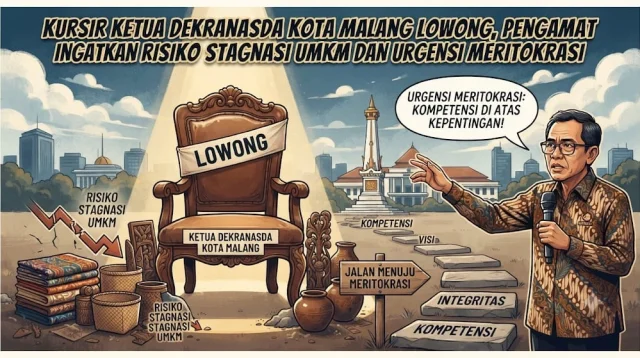 Kursi Ketua Dekranasda Kota Malang Lowong, Pengamat Ingatkan Risiko Stagnasi Umkm Dan Urgensi Meritokrasi