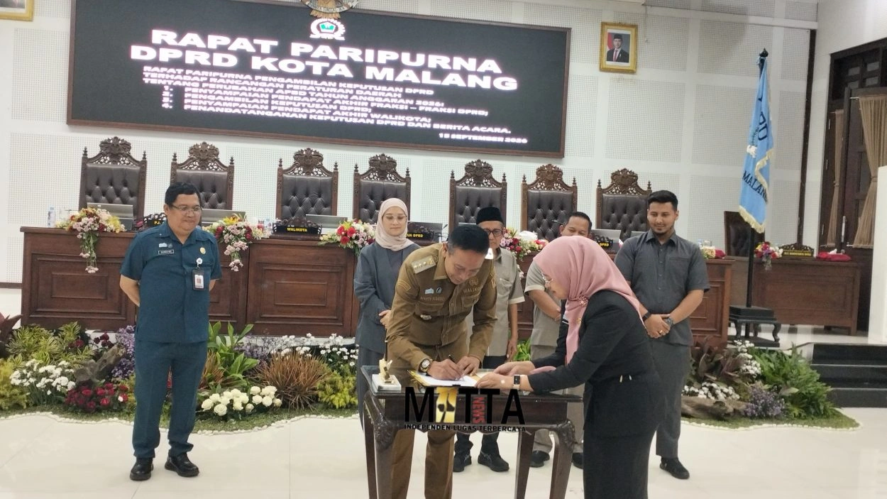 Sahkan Apbd Perubahan 2026, Dprd Dan Pemkot Malang Fokus Tekan Silpa Dan Percepat Eksekusi Program