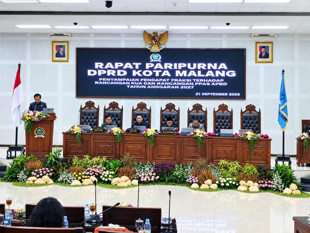 Fraksi-Fraksi Di Dprd Kota Malang Soroti Efektivitas Belanja Hingga Target Pengangguran