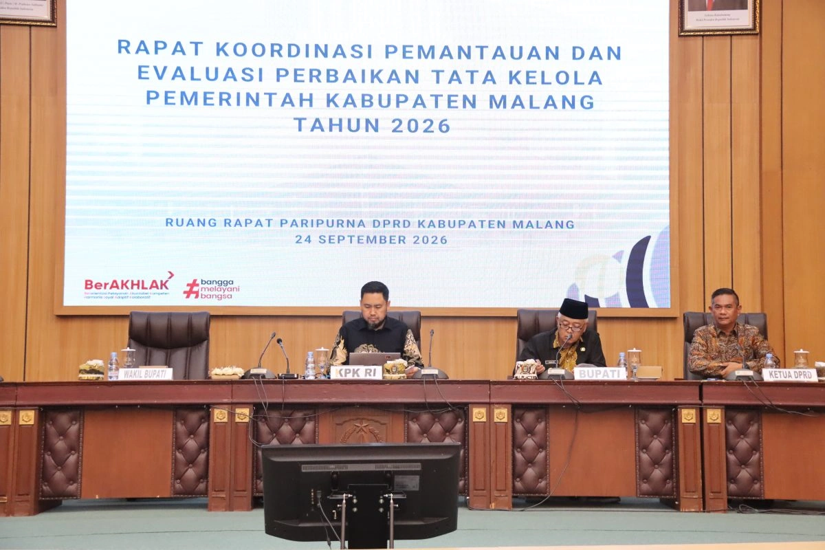 Kpk Evaluasi Tata Kelola Pemerintahan Kabupaten Malang, Titik Rawan Korupsi Jadi Sorotan