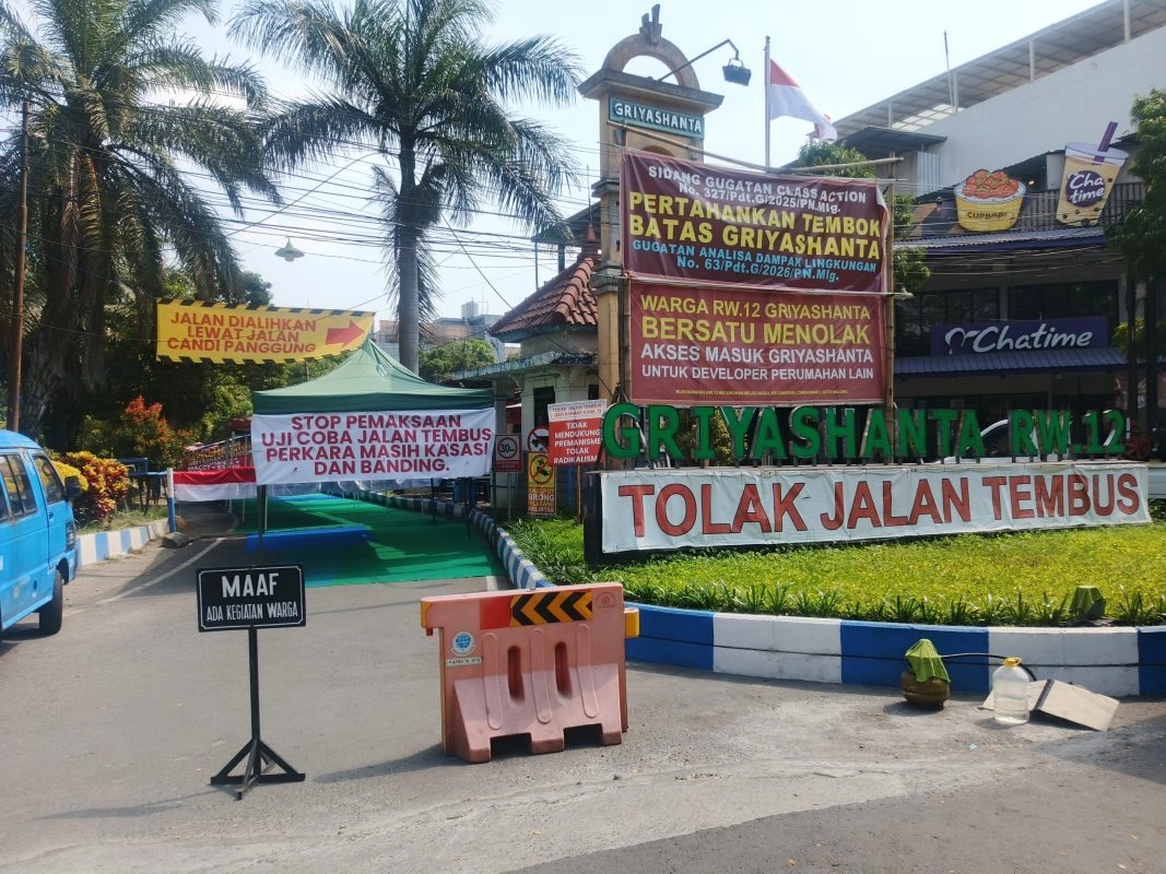 Polemik Jalan Tembus Griyashanta, Dprd Kota Malang: Kawasan Eksklusif Gugur Jika Psu Sudah Diserahkan