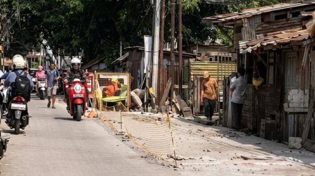 Proyek Jalan Pasar Induk Gadang Diduga Lambat Dan Dipertanyakan Soal Transparansi