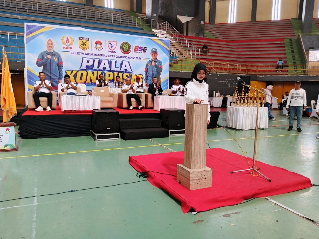 Dukung Sport Tourism, 1.475 Atlet Ikuti Kejuaraan Karate Piala Koni Pusat 2026 Di Kediri